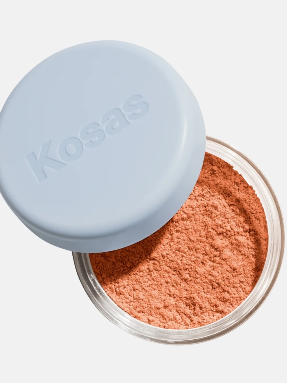 Kosas Loose Setting Powder Blush in Peachy Coral